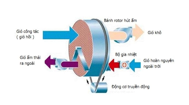 so sánh các loại máy hút ẩm